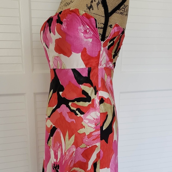 Like New Banana Republic Strapless Floral Dress-Local Pickup Offer Vancouver WA - Picture 4 of 8